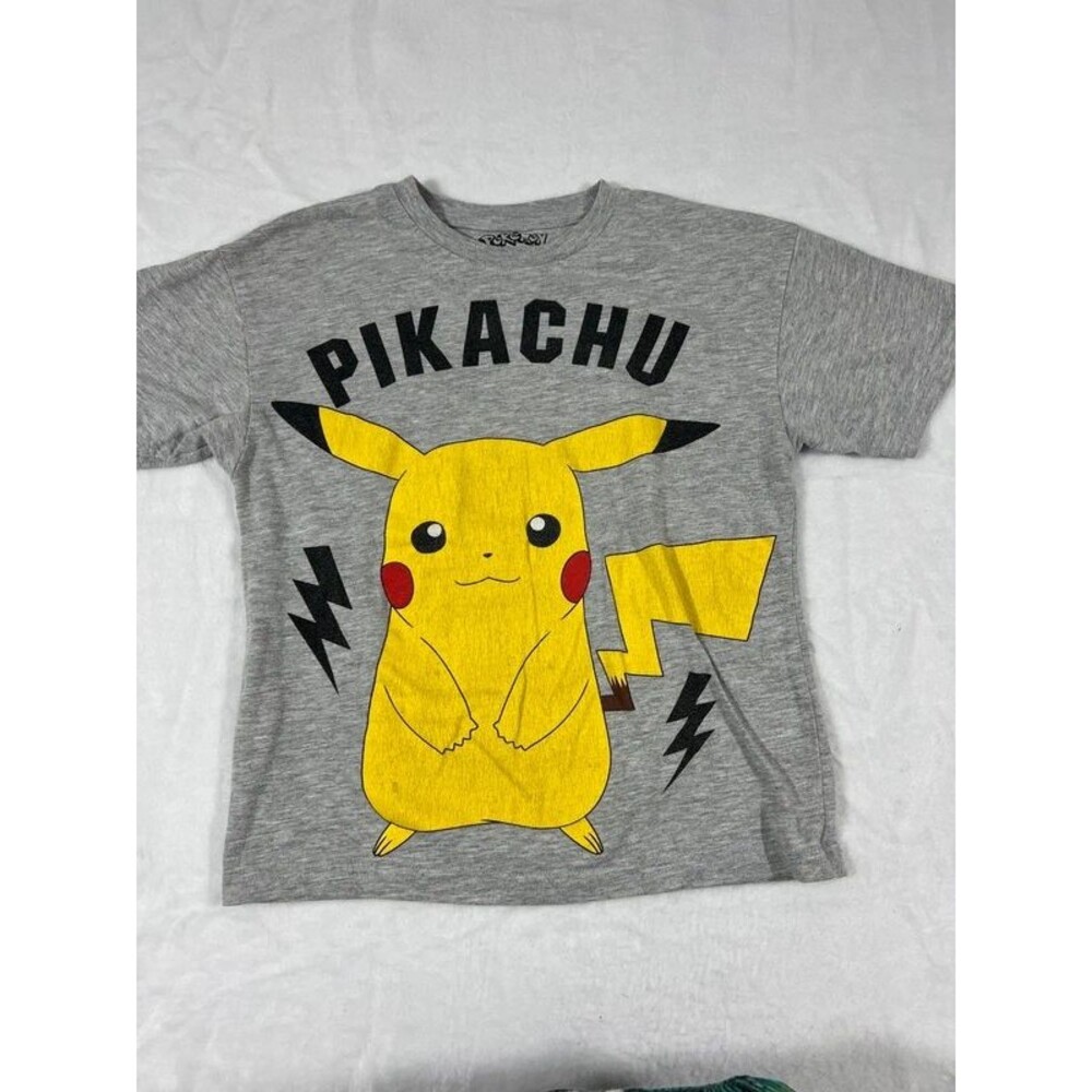 Kids Pikachu Gray Tee